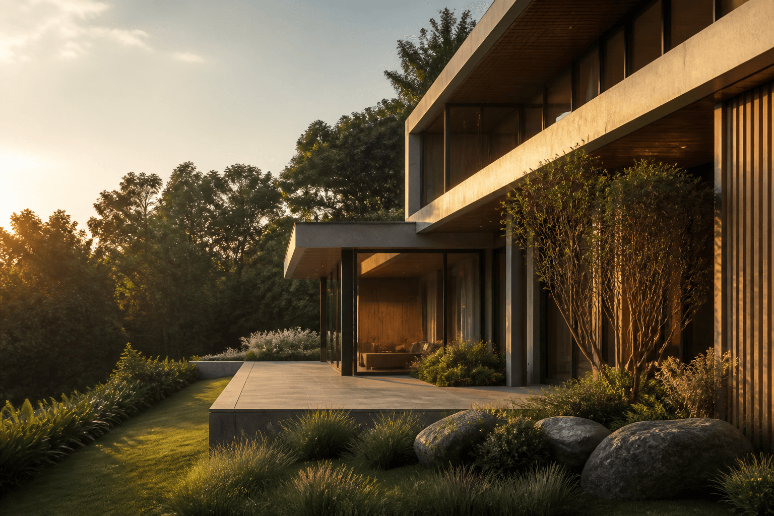 Casa contemporânea selecionada para análise